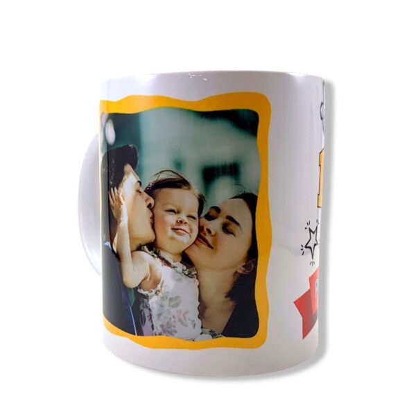 Taza Papi Increíble  + Tu foto - Imagen 3